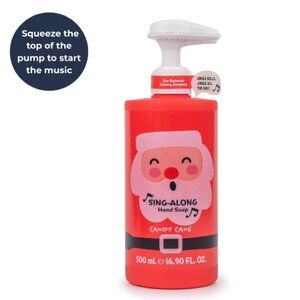 NWT ⚜️♥️⚜️ Asquith & Somerset CANDY CANE SINGING HAND WASH 500ML